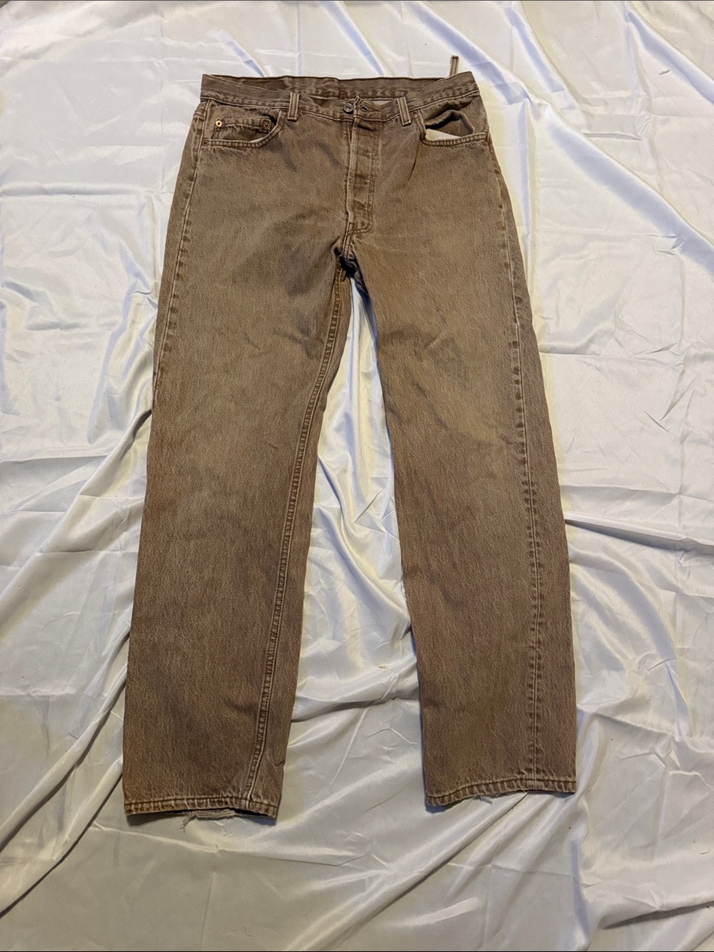 Levi's Men's Brown Relaxed Jeans